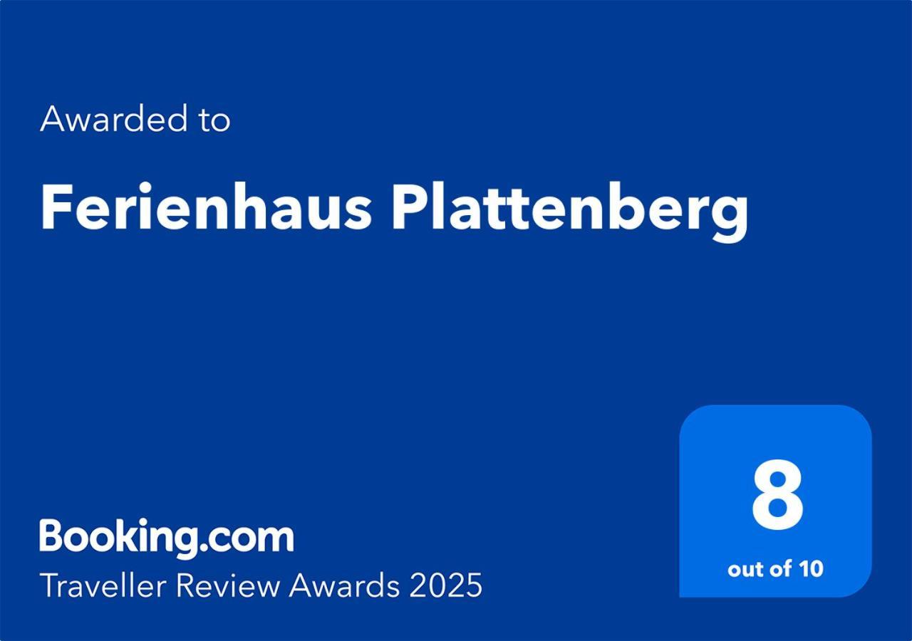 Ferienhaus Plattenberg Бад-Ейнгаузен Екстер'єр фото
